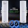 GOOD STORY Wireless Bridge Point to Point Outdoor WiFi, Wireless Network Expansion Kit, Long Range High Speed 5G2 Units Bridge Kit Complete Pre-Configured - P2P 1000Mbps 5Km(2Pack