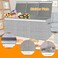 Pantryily Extra Large Toy Box for Girls Boys - Collapsible Kids Toy Chest Boxes Organizers and Storage for Nursery,Playroom,Office 35.8"x12.6"x16"(Grey