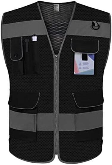 TCCFCCT unisex-adult Bison Series Safety reflective vest