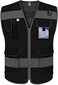 TCCFCCT unisex-adult Bison Series Safety reflective vest