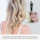 ForPro Professional Collection Premium Hand Mirror with Handle, 6.3" W x 9.6" L, Multi-Purpose Handheld Mirror with Distortion-Free Reflection, Black