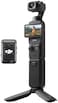 متجر DJI: كاميرا DJI Osmo Pocket 3 Creator Combo، كاميرا تصوير فيديو (Vlogging) مزودة بمستشعر CMOS مقاس 1 بوصة، فيديو بدقة 4K/120 إطارًا في الثانية، تثبيت ثلاثي المحاور، تتبع الوجه/الأجسام، ميكروفون م