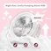 Nursi Luna 3 in 1 Flange Sizing Kit Ultimate with 10PCS Flange Inserts 13/15/17/19/21mmRulerCleaning Brush, Flange Insert Kit for 24mm Flange/Shield of Most Pumps, Compatible with Momcozy/Spectra/Mede