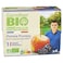 Carrefour Bio Organic Apple and Prune Compote, No Added Sugar, 100g, Pack of 4