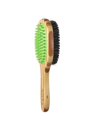 SWIUKPHE Double-Sided Beauty Needle Pet Comb, Short Hair Dog Brush For Detangling And Shedding Coats, Silicone Pet Brushing Comb, Massage, Blood Circulation, Gentle On Sensitive Skin