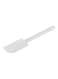 Met Lux 10 Inch Rubber Spatula, 1 Flat Baking Spatula - Flexible, Dishwashable, White Rubber Cooking Spatula, Heat-Tolerant, Use For Mixing Or Scraping During Baking