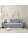 KAISUN Sofa Cover 1/2/3/4-Seater L-Shaped Sofa Couch Cover Corner Sofa Use on Both Sides Chenille Sofa Throws Universal Protection for Sofa Furniture (Colour: Light Grey, Size: 180 x 130 cm)