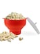 TERRIFI Microwave Popcorn Popper with Lid, Silicone, Handles, Collapsible Bowl, for Home Use, Easy to Clean