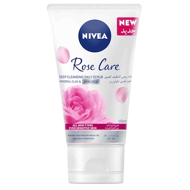 NIVEA Rose Care Micellar Exfoliating Face Scrub 150ml