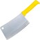 Master 8 Inch Stainless Steel Meat Cleaver with Yellow Handle