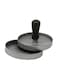 Burger Meat Press Kitchen Tool Silver/Black