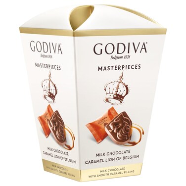 جوديفا ماستربيسز كراميل أسد بلجيكا شوكولاطة الحليب، 119 غرام