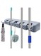 And Broom Tool Holder Organizer, T56 Multipurpose Wall Mounted Non Slide Storage Hooks Racks And Towels, Keys, Tools Hanger Include Screws For Indoor, Kitchen Garden
