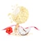 Ferrero Raffaello Coconut And Almond Stick Ice Cream 47g Pack of 4
