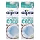 Alpro Coconut Drink, 100% Plant-Based Lactose &amp;amp; Dairy Free  1L Pack of 2