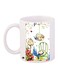 Garden Printed Coffee Mug White/Green/Red