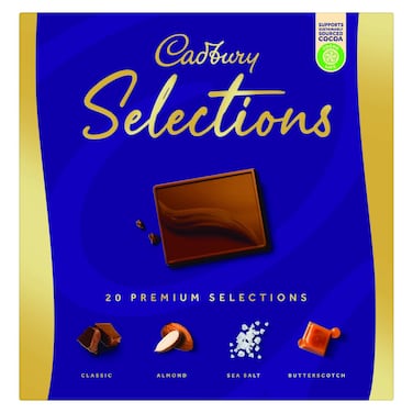 Cadbury Miniatures Gifting Collection Chocolate Box, 200g