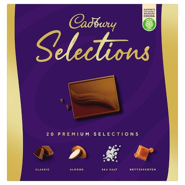 Cadbury Selections Assorted Chocolate Gift Box, 200g