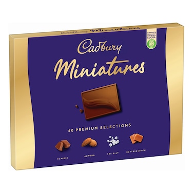 Cadbury Miniatures Gifting Collection Chocolate Box, 400g