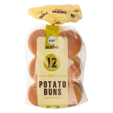 Modern Bakery Bueno Soft Potato Buns, 4inch, 435g