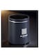 Plastic Trash Can,16L Round Waste Bin, Large Capacity Rubbish Container Dustbin for Home Restaurant, Office Waste Paper Basket, Garbage Can for Kitchen/Bedroom/Living Room/Bathroom (Blue)
