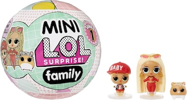 L.O.L. Surprise! Mini Family Playset Collection Great Gift For Kids Ages 4+, Multicolor
