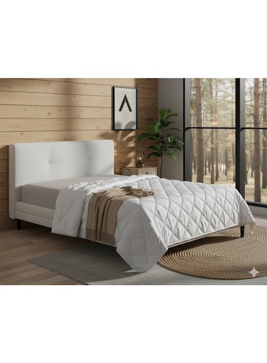 Home Mattress Protector &acirc;&euro;&ldquo; 150 &Atilde;&mdash; 200 cm   Pack of 1   Dust-Resistant