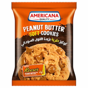 Americana &amp; Reese's Peanut Butter Cookies- Soft 40g