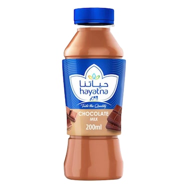 Hayatna Chocolate Flavoured Milk Rich in Vital Nutrients &amp; Vitamins 200ml