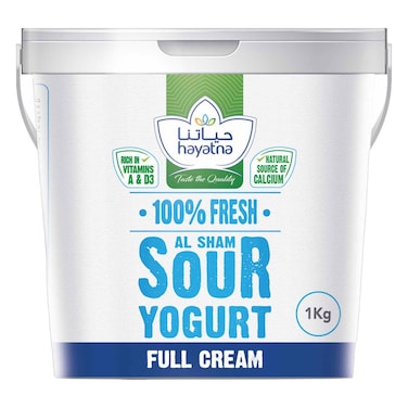 Hayatna Full Cream Sour Yogurt 1kg
