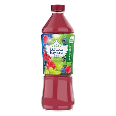 حياتنا عصير نكتار التوت المشكل النقي دون سكر مضاف 1 لتر