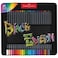 Faber-Castell Black Edition Colour Pencils Set in Metal Tin, 24 Colours