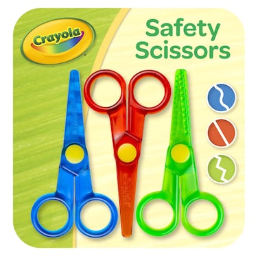 Crayola Safety Scissors, 3 PCS