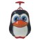 Squashable Black Owl Patterned Flash LED Light Kids Trolley
