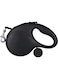 Fashionable Holding Rope For Small Dog or Cat Automatic Retractable Heavy Duty Pet Walking Leash With One-Button Lock. (Black, 5 Meters)