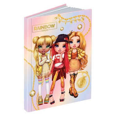 Rainbow High English Notebook, 100 Sheet