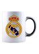Cut Real Madrid Logo Printed Mug White/Red/Blue