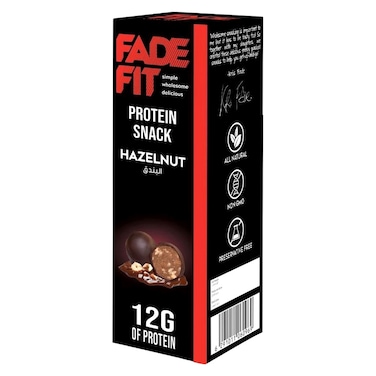 Fade Fit Hazelnut Protein Balls, 60g