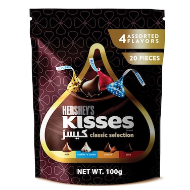 Hershey's  Kisses assorted Classic Selection Chocolate 100g