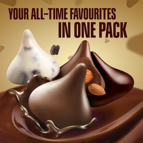 Hershey&#39;s  Kisses assorted Classic Selection Chocolate 100g