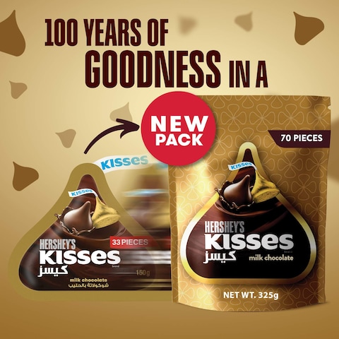 Hershey&#39;s  Kisses Milk Chocolate 325g