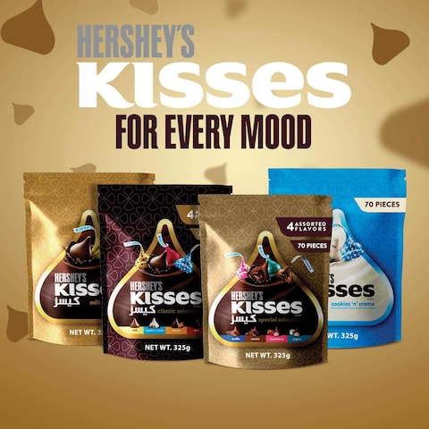 Hershey&#39;s  Kisses Milk Chocolate 325g