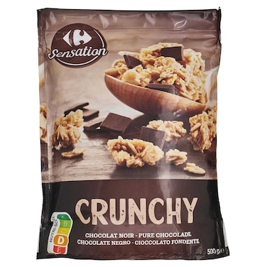 Carrefour Bio Organic Dark Chocolate Muesli, 500g