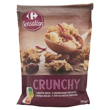 Carrefour Organic 7 Fruits Muesli, 500g