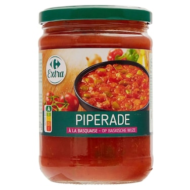 Carrefour Extra Basque-Style Pepper Cooking Sauce, 520g
