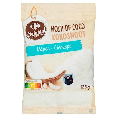 Carrefour Original Grated Coconut, 125g