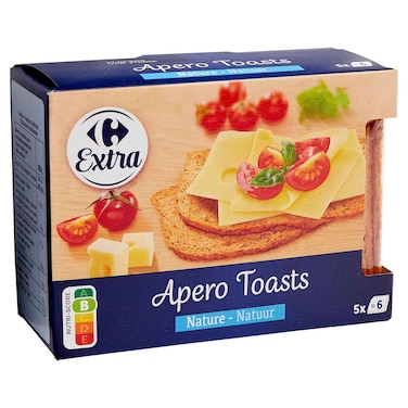 Carrefour Extra Fine Wheat Toasts, 100g