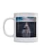 End Of The Road Printed Mug White/Blue/Black