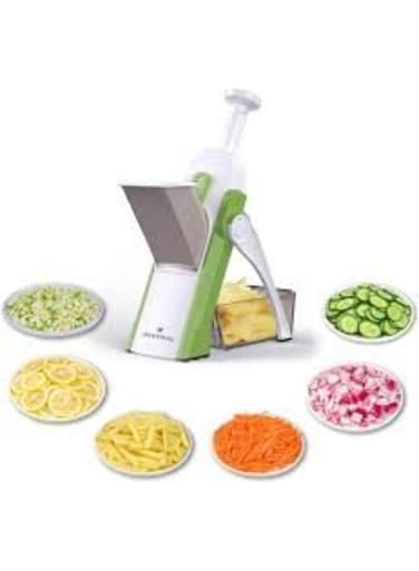 Professional Safe Slicer &acirc;&euro;&ldquo; Adjustable Upright Vegetable Cutter &amp; Julienne Maker