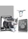 SYOSI Pet Screen Door Inside Screen Door for Cat Lockable Flap Sliding Screen Doggy Door Magnetic Small Dog Cat Door Screen Gate, 24 * 29cm
